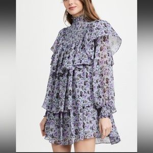 Cinq A Sept Drew Georgette Mini Dress. Size 2. Never worn. Perfect condition.